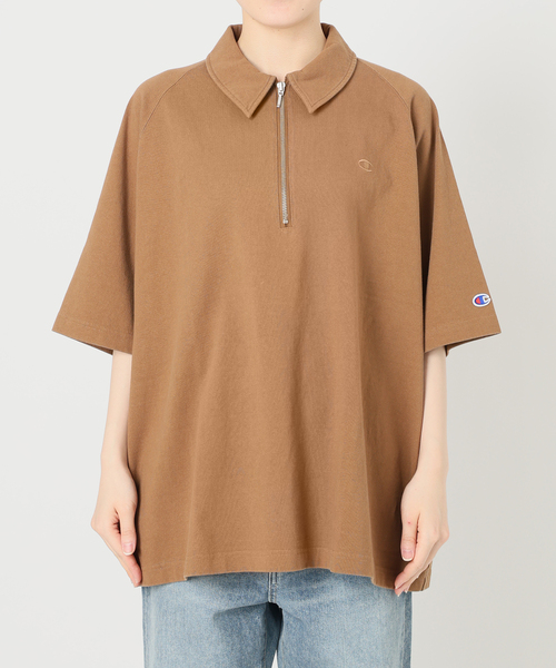 ≪追加≫CHAMPION/チャンピオン 別注JERSEY HALF ZIP TEE 2（Tシャツ