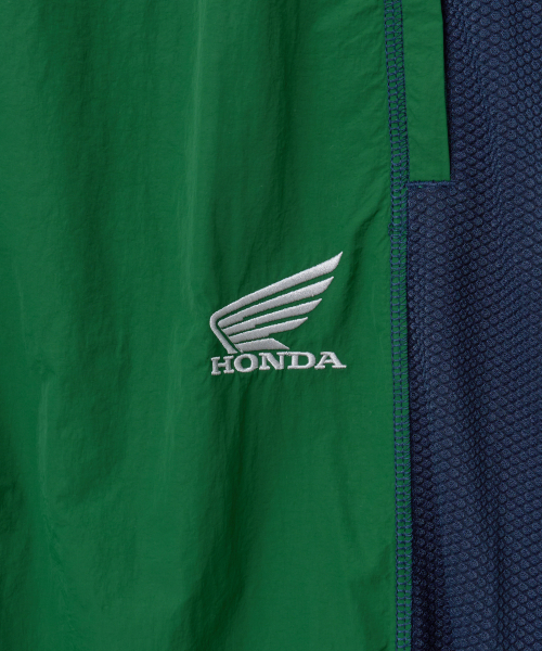 PHYPS MOTORCYCLE(フィップスモーターサイクル)の「Nylon Mesh Block Pants Green(スウェットパンツ・レディース・その他・LARGE/X-LARGE/MEDIUM/SMALL)」の5枚目の写真
