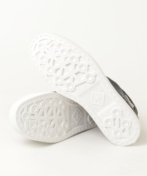 POLO RALPH LAUREN(ポロ ラルフ ローレン)の「ポロ ラルフ ローレン AYERS MID エアーズ ミッド スニーカー(スニーカー・メンズ・ブラック/ホワイト・80/90/100)」の12枚目の写真