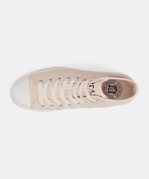 POLO RALPH LAUREN(ポロ ラルフ ローレン)の「ポロ ラルフ ローレン AYERS MID エアーズ ミッド スニーカー(スニーカー・メンズ・ブラック/ホワイト・80/90/100)」の10枚目の写真