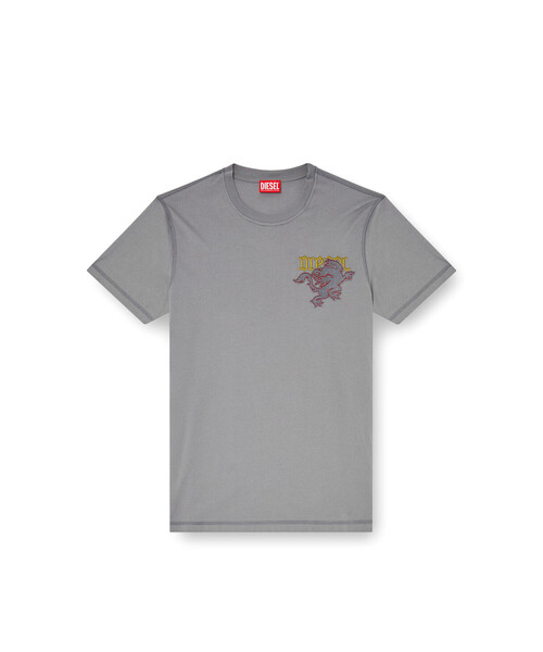 DIESEL(ディーゼル)の「メンズ Tシャツ T-ADJUST-NOTCH(Tシャツ/カットソー・メンズ・ホワイト系その他/グレー系その他・LARGE/MEDIUM/X-LARGE/X-SMALL/XX-LARGE/SMALL/XXX-LARGE)」の10枚目の写真