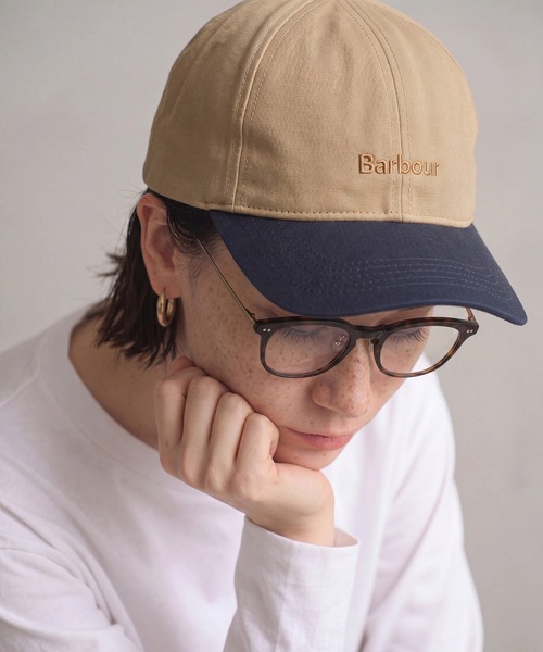 Barbour(バブアー)の「【Barbour】barbour langdale cap(キャップ・メンズ・オリーブ/ライトブラウン・FREE)」の1枚目の写真