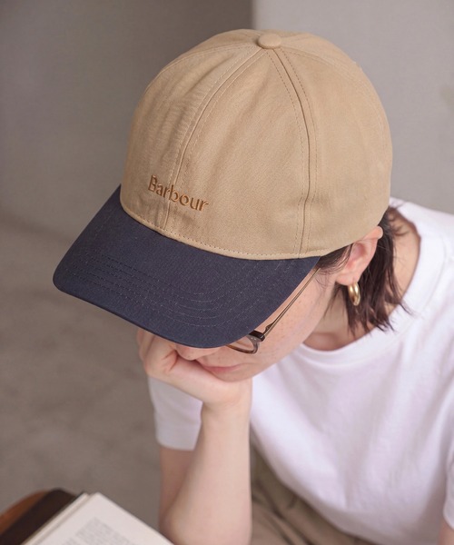 Barbour(バブアー)の「【Barbour】barbour langdale cap(キャップ・メンズ・オリーブ/ライトブラウン・FREE)」の4枚目の写真