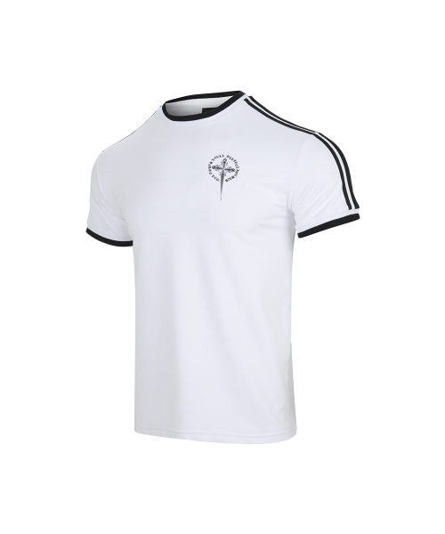 NINEZ（ナインゼット）の「ツートンリップサッカーヘビーメッシュマッスルフィットTシャツ (3color)（Tシャツ/カットソー・メンズ・ホワイト/ブラック/チャコール・MEDIUM/LARGE/X-LARGE/2XL）」の6枚目の写真