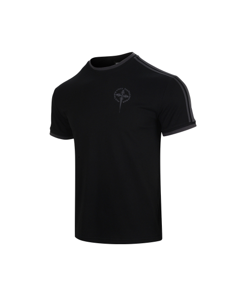 NINEZ（ナインゼット）の「ツートンリップサッカーヘビーメッシュマッスルフィットTシャツ (3color)（Tシャツ/カットソー・メンズ・ホワイト/ブラック/チャコール・MEDIUM/LARGE/X-LARGE/2XL）」の7枚目の写真