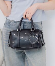 スタッズミニボストンBAG