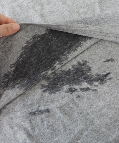 Pierrot(ピエロ)の「汗ジミ防止 二の腕すっきり 脇見えカバー フレア袖Tシャツ(Tシャツ/カットソー・レディース・ブルー系その他/ラベンダー/ネイビー/ロイヤルブルー/杢グレー/オフホワイト・M/LL/L)」の8枚目の写真