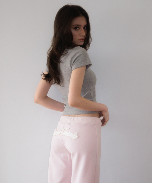 ROSEFRANTZ（ロゼフランツ）の「Angel Wing Lettering T-shirt [Gray]（Tシャツ/カットソー・レディース・アッシュグレー・SMALL/MEDIUM）」の6枚目の写真