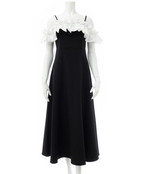 SOELA(ソエラ)の「【INGNI SOELA】フリルバックレースアップワンピース/WEB限定(ワンピース・レディース・ベージュ/ブラック・M)」の18枚目の写真