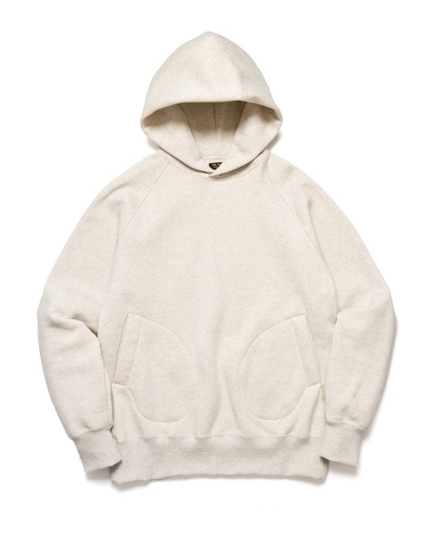 MR.OLIVE(ミスターオリーブ)の「CLASSIC AZUMA FLEECE / HAND WARMER POCKET HOODIE /M263125(パーカー・メンズ・グレー/ブラック/オートミール・MEDIUM/LARGE)」の14枚目の写真