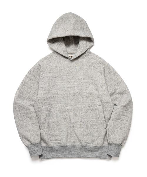 MR.OLIVE(ミスターオリーブ)の「CLASSIC AZUMA FLEECE / HAND WARMER POCKET HOODIE /M263125(パーカー・メンズ・グレー/ブラック/オートミール・MEDIUM/LARGE)」の16枚目の写真