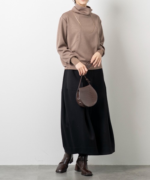 aunt lily(アントリリー)の「フォルムパターンパンツ(その他パンツ・レディース・サンドベージュ/ブラック・S/M/LL/L/3L)」の3枚目の写真