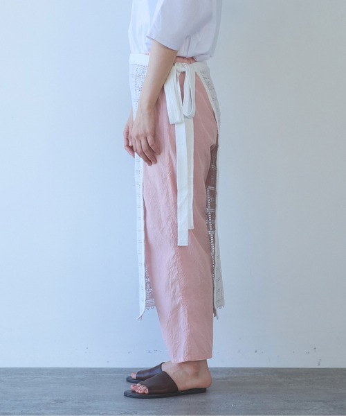 yuni（ユニ　）の「cotton Lace wrap skirt（スカート・レディース・ホワイト・FREE）」の18枚目の写真