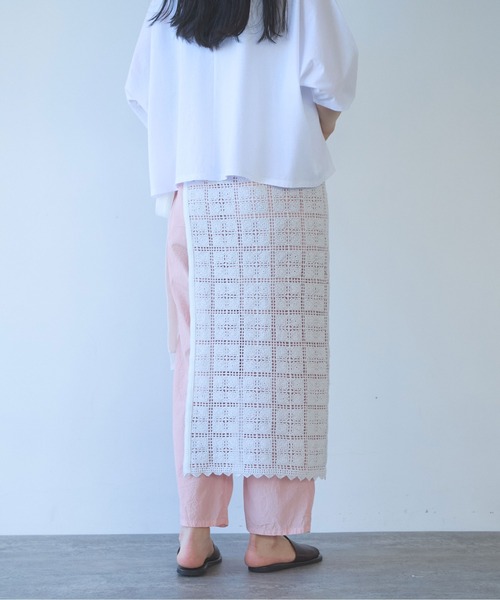 yuni（ユニ　）の「cotton Lace wrap skirt（スカート・レディース・ホワイト・FREE）」の16枚目の写真