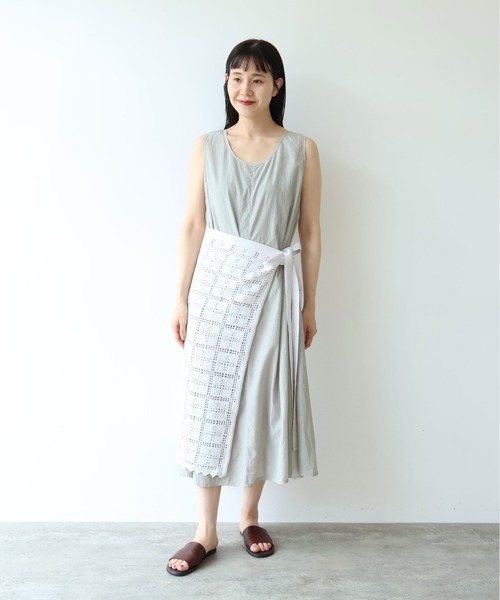 yuni（ユニ　）の「△cotton Lace wrap skirt（スカート・レディース・ホワイト・FREE）」の11枚目の写真