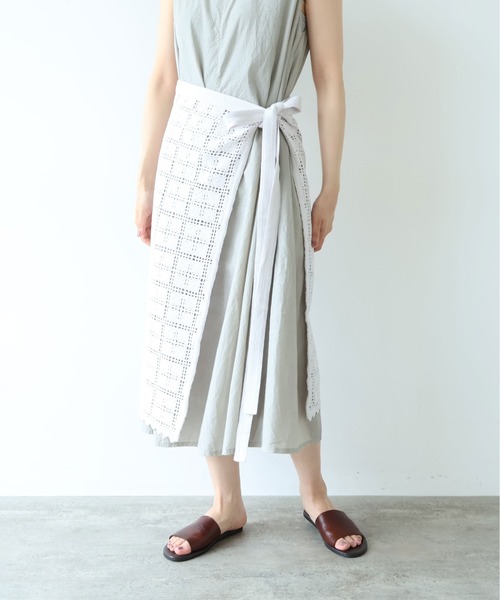 yuni（ユニ　）の「△cotton Lace wrap skirt（スカート・レディース・ホワイト・FREE）」の16枚目の写真