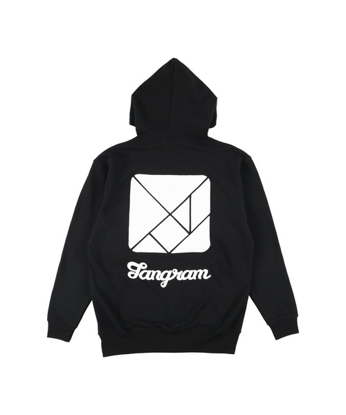 TANGRAM 黒 パーカー ブランド古着】TANGRAM｜タングラム（メンズ）のパーカー（ブラック