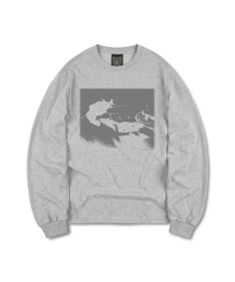 DRIFT LONG SLEEVE TEE (GREY)