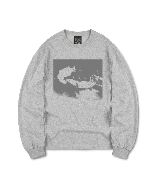 DURTの「DRIFT LONG SLEEVE TEE (GREY)(Tシャツ/カットソー・レディース・その他・SMALL/MEDIUM/LARGE/X-LARGE)」の1枚目の写真