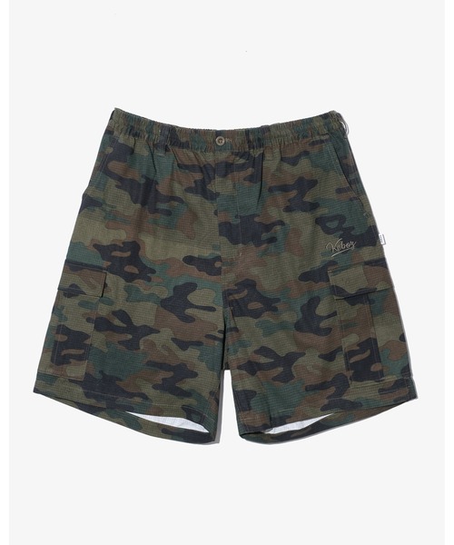 KEBOZ（ケボズ）の「RIPSTOP CARGO SHORTS（カーゴパンツ・メンズ・ブラック/ベージュ/オリーブ/カモフラージュ/ネイビー・M/L/XL）」の5枚目の写真