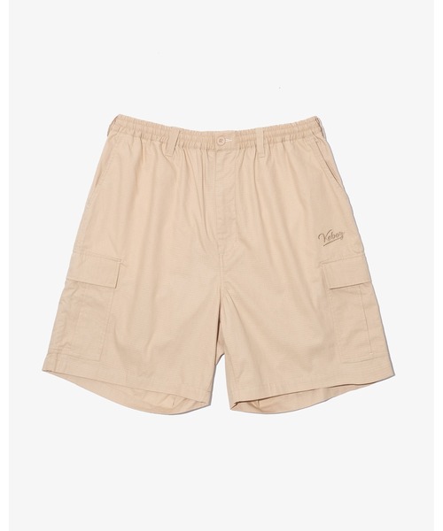 KEBOZ（ケボズ）の「RIPSTOP CARGO SHORTS（カーゴパンツ・メンズ・ブラック/ベージュ/オリーブ/カモフラージュ/ネイビー・M/L/XL）」の6枚目の写真