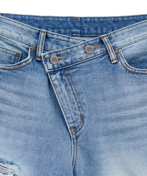 Midnight Move（ミッドナイトムーブ）の「vt dg pants (blue)（デニムパンツ・レディース・その他・SMALL/MEDIUM）」の2枚目の写真