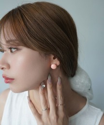 【SANSeLF】パステルボールピアス saa26s084