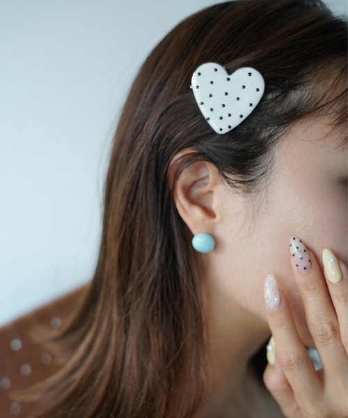 SANSeLF(サンセルフ)の「【SANSeLF】パステルボールピアス saa26s084(ピアス(両耳用)・レディース・パープル/ブルー/ピンク・FREE)」の1枚目の写真