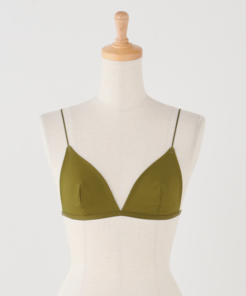 overneath(オーバーニース)の「OVERNEATH BRA004:ブラ(ブラジャー・レディース・ブラック/ブラウン/グリーン・SMALL)」の3枚目の写真