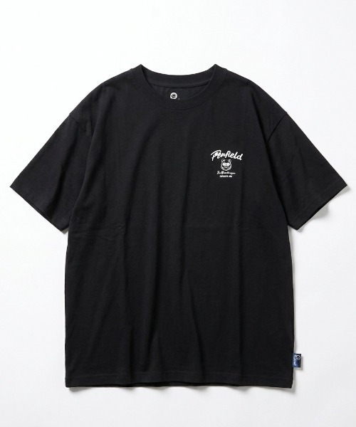 PENFIELD（ペンフィールド）の「2026SS Penfield/ペンフィールド 抗菌防臭 防蚊加工 アーチロゴプリント バック刺繍 半袖Tシャツ レディース メンズ（Tシャツ/カットソー・メンズ・ホワイト/ブラック・L/M/LL）」の4枚目の写真