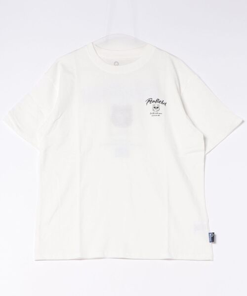 PENFIELD（ペンフィールド）の「2026SS Penfield/ペンフィールド 抗菌防臭 防蚊加工 アーチロゴプリント バック刺繍 半袖Tシャツ レディース メンズ（Tシャツ/カットソー・メンズ・ホワイト/ブラック・L/M/LL）」の6枚目の写真