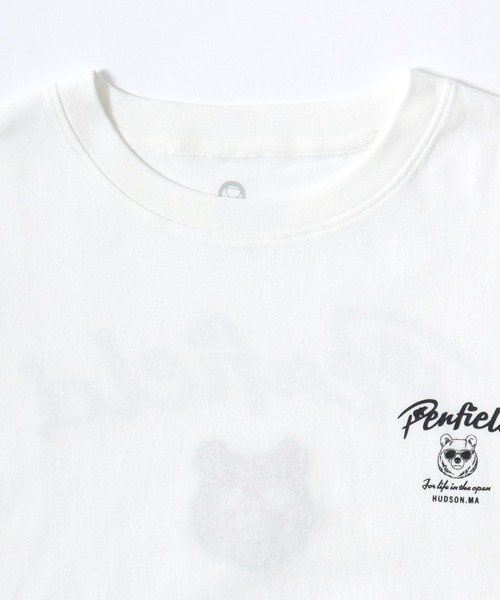 PENFIELD（ペンフィールド）の「2026SS Penfield/ペンフィールド 抗菌防臭 防蚊加工 アーチロゴプリント バック刺繍 半袖Tシャツ レディース メンズ（Tシャツ/カットソー・メンズ・ホワイト/ブラック・L/M/LL）」の11枚目の写真