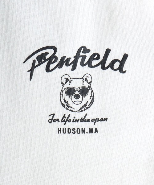 PENFIELD（ペンフィールド）の「2026SS Penfield/ペンフィールド 抗菌防臭 防蚊加工 アーチロゴプリント バック刺繍 半袖Tシャツ レディース メンズ（Tシャツ/カットソー・メンズ・ホワイト/ブラック・L/M/LL）」の15枚目の写真