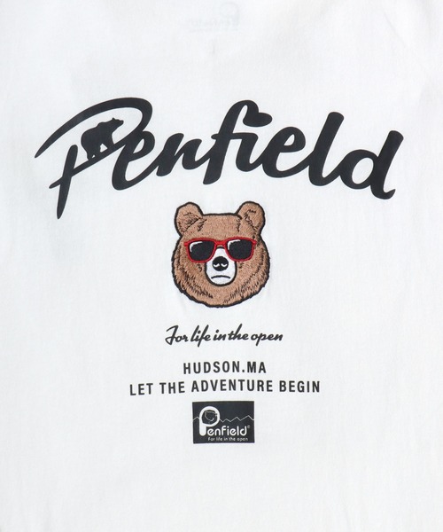 PENFIELD（ペンフィールド）の「2026SS Penfield/ペンフィールド 抗菌防臭 防蚊加工 アーチロゴプリント バック刺繍 半袖Tシャツ レディース メンズ（Tシャツ/カットソー・メンズ・ホワイト/ブラック・L/M/LL）」の16枚目の写真