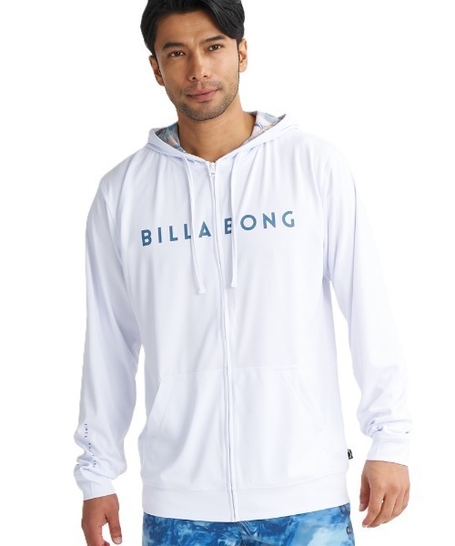 ビラボン BILLABONG マリン ラッシュガード RASH ZIP HOOD（ラッシュ
