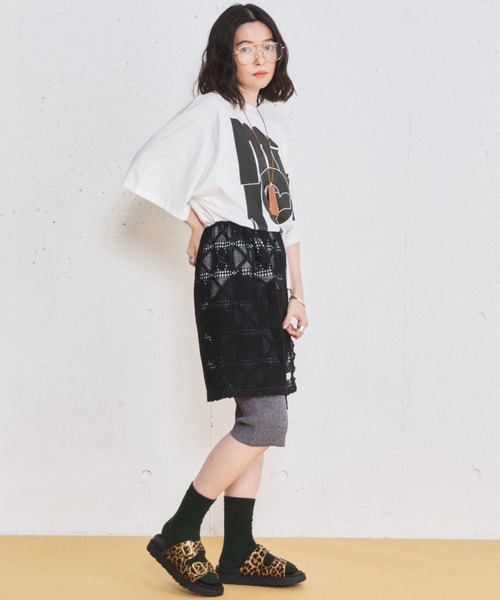MIRROR STOKE(ミラーストーク)の「【ZOZO限定/追加】BUCKLE SANDAL/バックルサンダル(サンダル・レディース・レオパード/ブラック・MEDIUM/LARGE)」の6枚目の写真