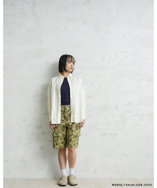 WAIPER.inc(ワイパーインク)の「WAIPER.inc 米軍 1940's U.S.M.C. P-44 HBT モンキーショートパンツ ダックハンターカモ【WP1151】(その他パンツ・メンズ・カモフラージュ・XL/L/M)」の7枚目の写真