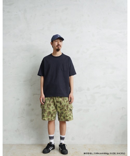 WAIPER.inc(ワイパーインク)の「WAIPER.inc 米軍 1940's U.S.M.C. P-44 HBT モンキーショートパンツ ダックハンターカモ【WP1151】(その他パンツ・メンズ・カモフラージュ・XL/L/M)」の11枚目の写真