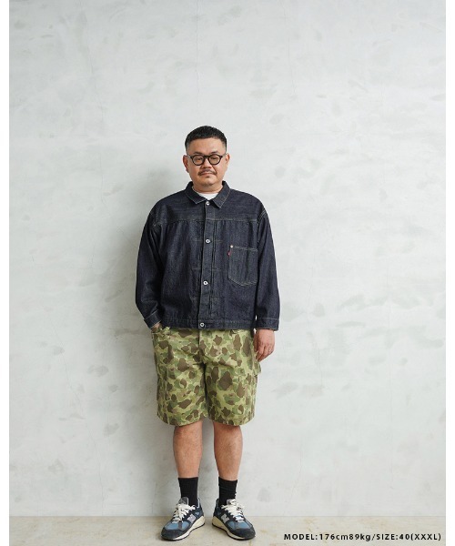 WAIPER.inc(ワイパーインク)の「WAIPER.inc 米軍 1940's U.S.M.C. P-44 HBT モンキーショートパンツ ダックハンターカモ【WP1151】(その他パンツ・メンズ・カモフラージュ・XL/L/M)」の12枚目の写真