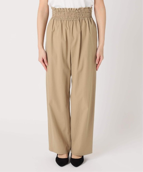 JOURNAL STANDARD(ジャーナルスタンダード)の「《追加5》【撥水/接触冷感/洗える/UVカット】リネンナイロンストレッチワイドパンツ(その他パンツ・レディース・ブラック/ベージュ系その他・38/40/36/34)」の17枚目の写真