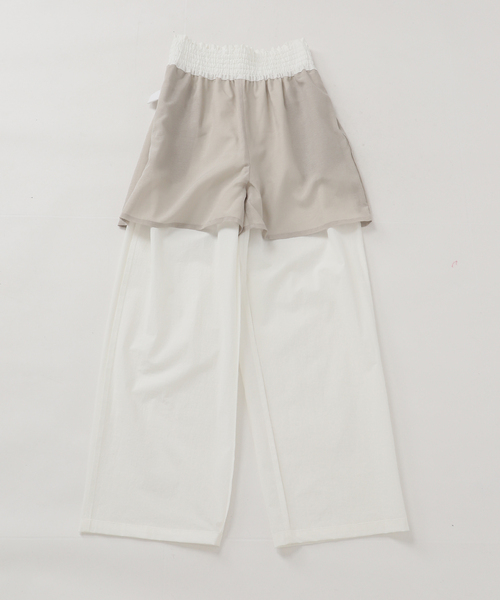 JOURNAL STANDARD(ジャーナルスタンダード)の「《追加5》【撥水/接触冷感/洗える/UVカット】リネンナイロンストレッチワイドパンツ(その他パンツ・レディース・ブラック/ベージュ系その他・38/40/36/34)」の21枚目の写真