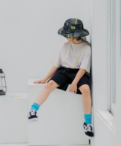 GLOBAL WORK(グローバルワーク)の「サラサラ快適DRYステッチT/714688(Tシャツ/カットソー・キッズ・ブラウン/ライトグレー/ブラック・140cm/150cm/130cm/160cm)」の20枚目の写真