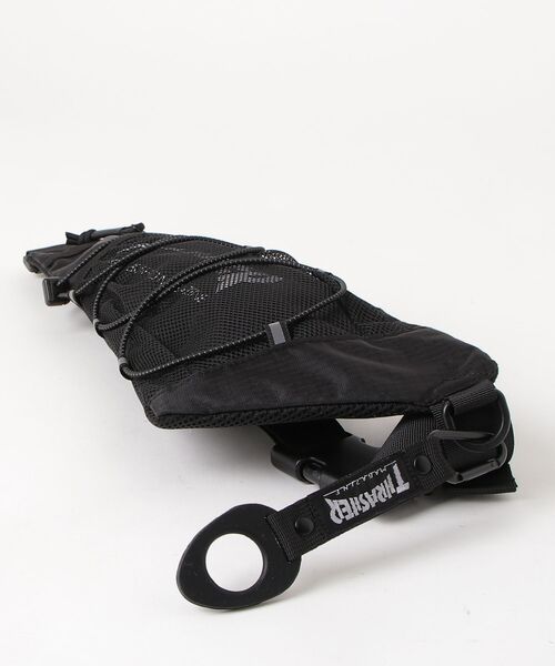 THRASHER（スラッシャー）の「THRASHER ボトルホルダー付き ボディバッグ ウエストバッグ BAG 男女兼用（ボディバッグ/ウエストポーチ・メンズ・ブラック・FREE）」の17枚目の写真