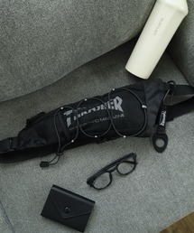 THRASHER ボトルホルダー付き ボディバッグ ウエストバッグ BAG 男女兼用