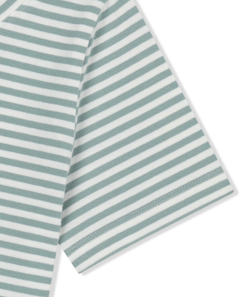BROWNBREATH(ブラウンブレス)の「W STRIPE ONE SHOULDER TEE - MINT(Tシャツ/カットソー・レディース・その他・SMALL/MEDIUM)」の5枚目の写真