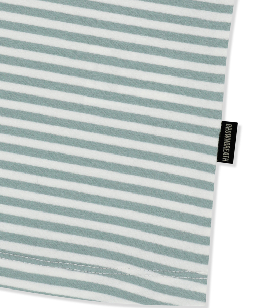 BROWNBREATH(ブラウンブレス)の「W STRIPE ONE SHOULDER TEE - MINT(Tシャツ/カットソー・レディース・その他・SMALL/MEDIUM)」の6枚目の写真