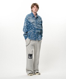 KAMIYA（カミヤ）の「"Girl Patch" Bootcut Sweat Pants（スウェットパンツ）」