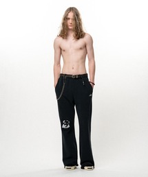 KAMIYA（カミヤ）の「"Girl Patch" Bootcut Sweat Pants（スウェットパンツ）」