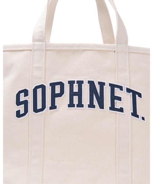 SOPHNET.(ソフネット)の「L.L. Bean BOAT AND TOTE LARGE(トートバッグ・メンズ・ホワイト/ブラック・FREE)」の11枚目の写真