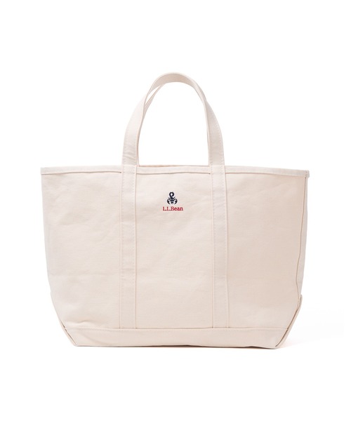 SOPHNET.(ソフネット)の「L.L. Bean BOAT AND TOTE LARGE(トートバッグ・メンズ・ホワイト/ブラック・FREE)」の9枚目の写真